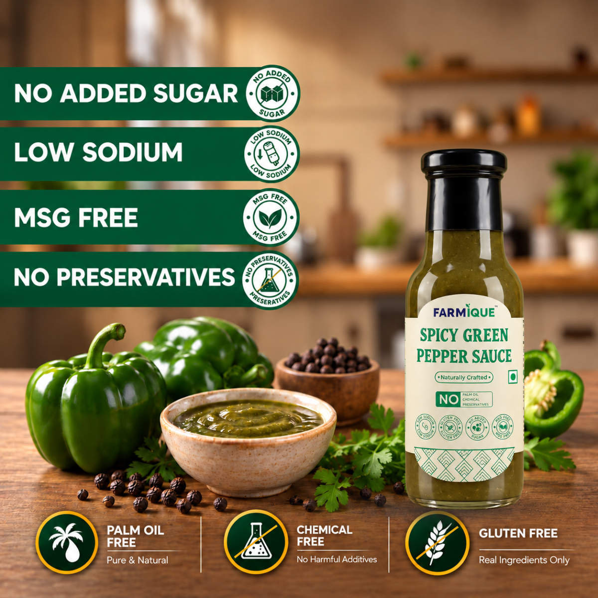Spicy Green Pepper Sauce