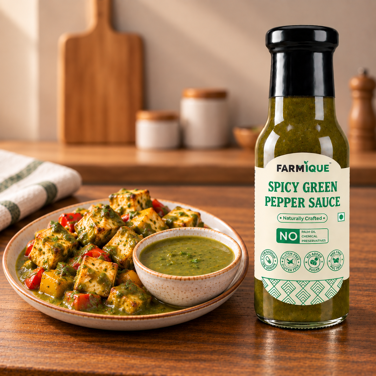 Spicy Green Pepper Sauce