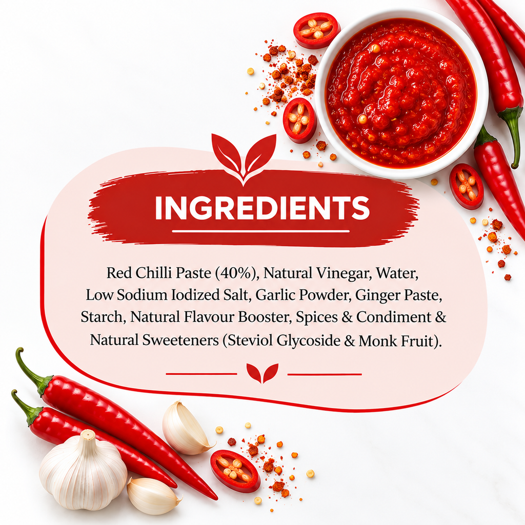 Fiery Red Chilli Sauce